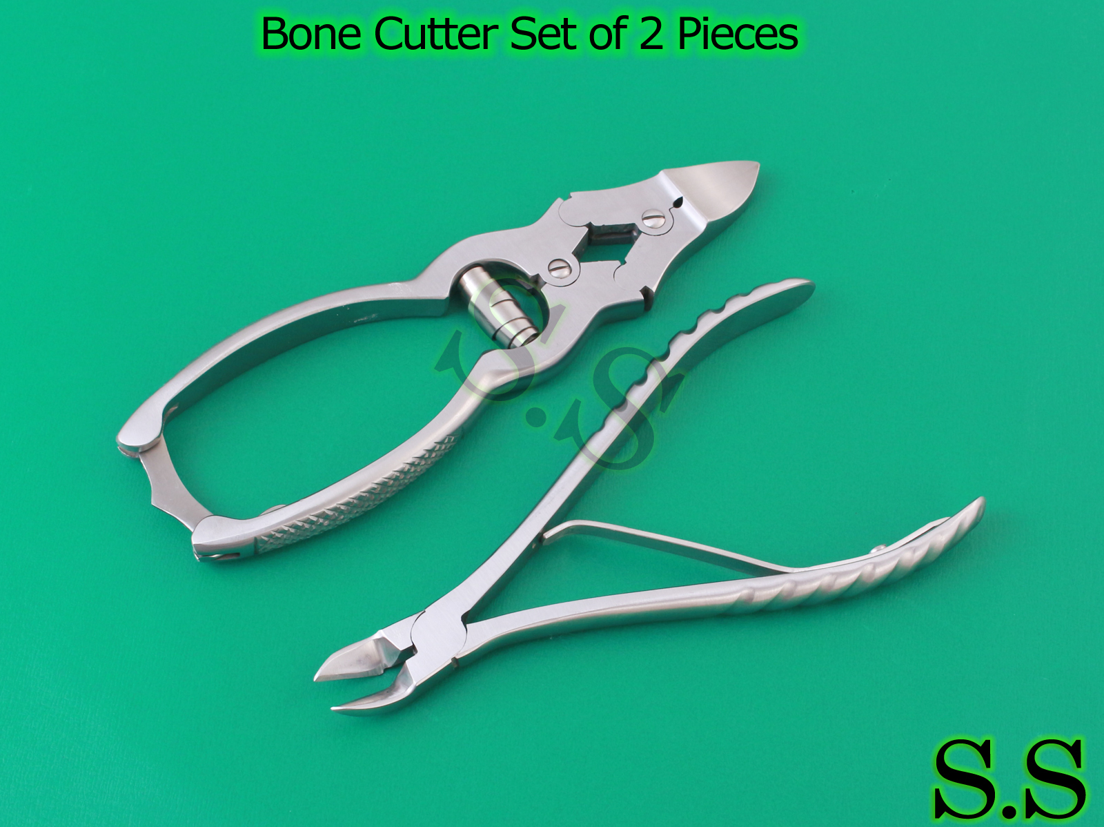 Bone Cutter 6 ” Orthopedic Bone Surgical Surgery Instruments Set Of 2 OP-029