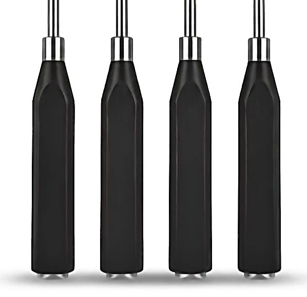 Bone Osteotome Gouges Set 4pc 4/6/8/10mm Straight Orthopedic Surgical Instrument