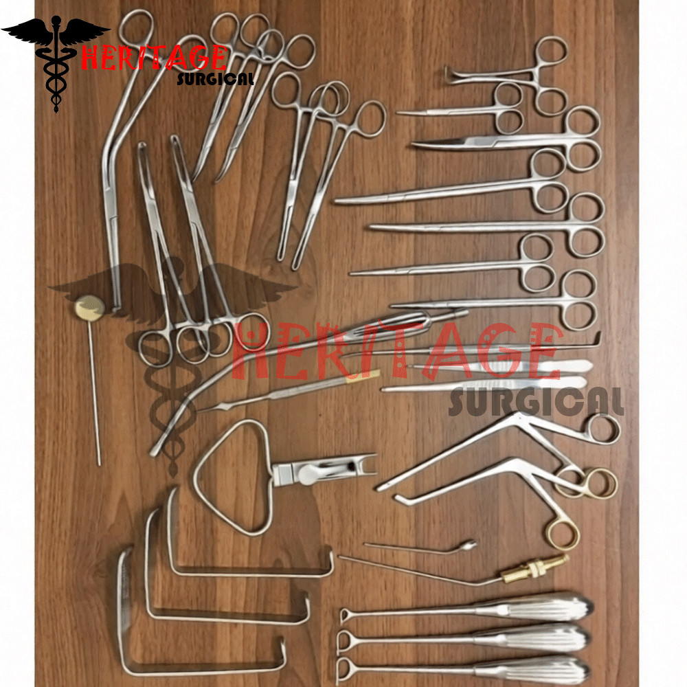 Tonsil & Adenoid Tray 30 Pcs Set Surgical Instruments High Quality