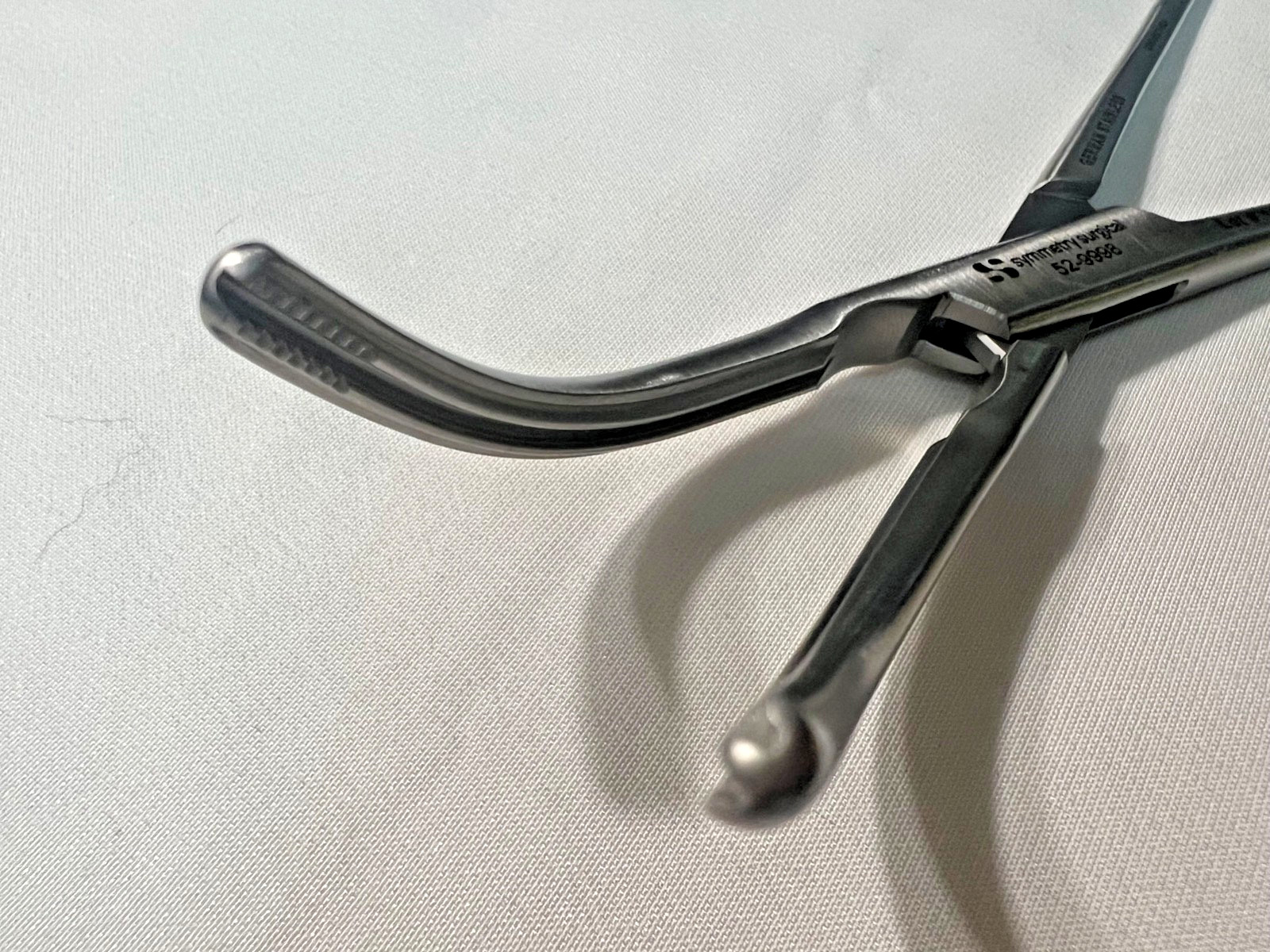 Symmetry Surgical 52-9998 Zep Hysterectomy Forceps Curved 14″ Length OBGYN