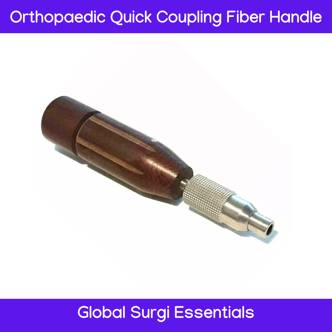 Quick Coupling Fiber Handle SS – Orthopedic Surgical Veterinary Instrument
