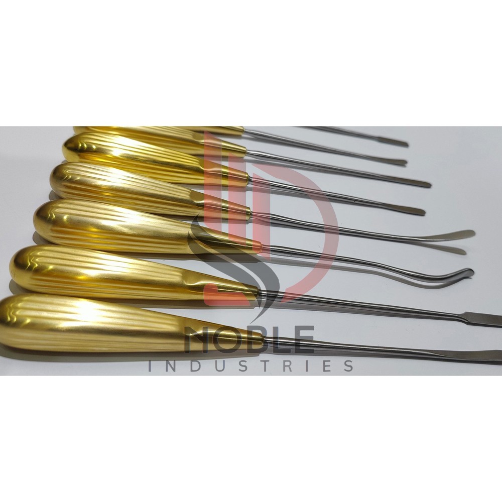 Endoscopic Face Lift Brow lift Dissectors, Elevator Set of 8 Pcs Plastic Surgery