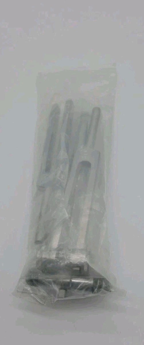 Tuning Fork Set 512 Hz C-Note 128 Hz C-Note 256 Hz C-Note Buck Reflex Hammer New