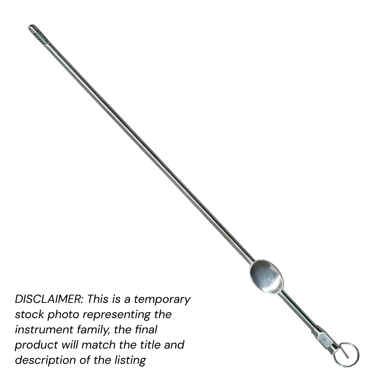 20x Novak Suction Biopsy Curettes, 10″, with Luer Hub, 3 mm, Light Curve, Econo
