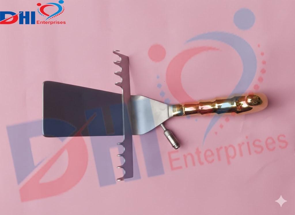Abdominoplasty Retractor 4×4 Sharp Prong 110 x 60 Surgery Instrument by DHI