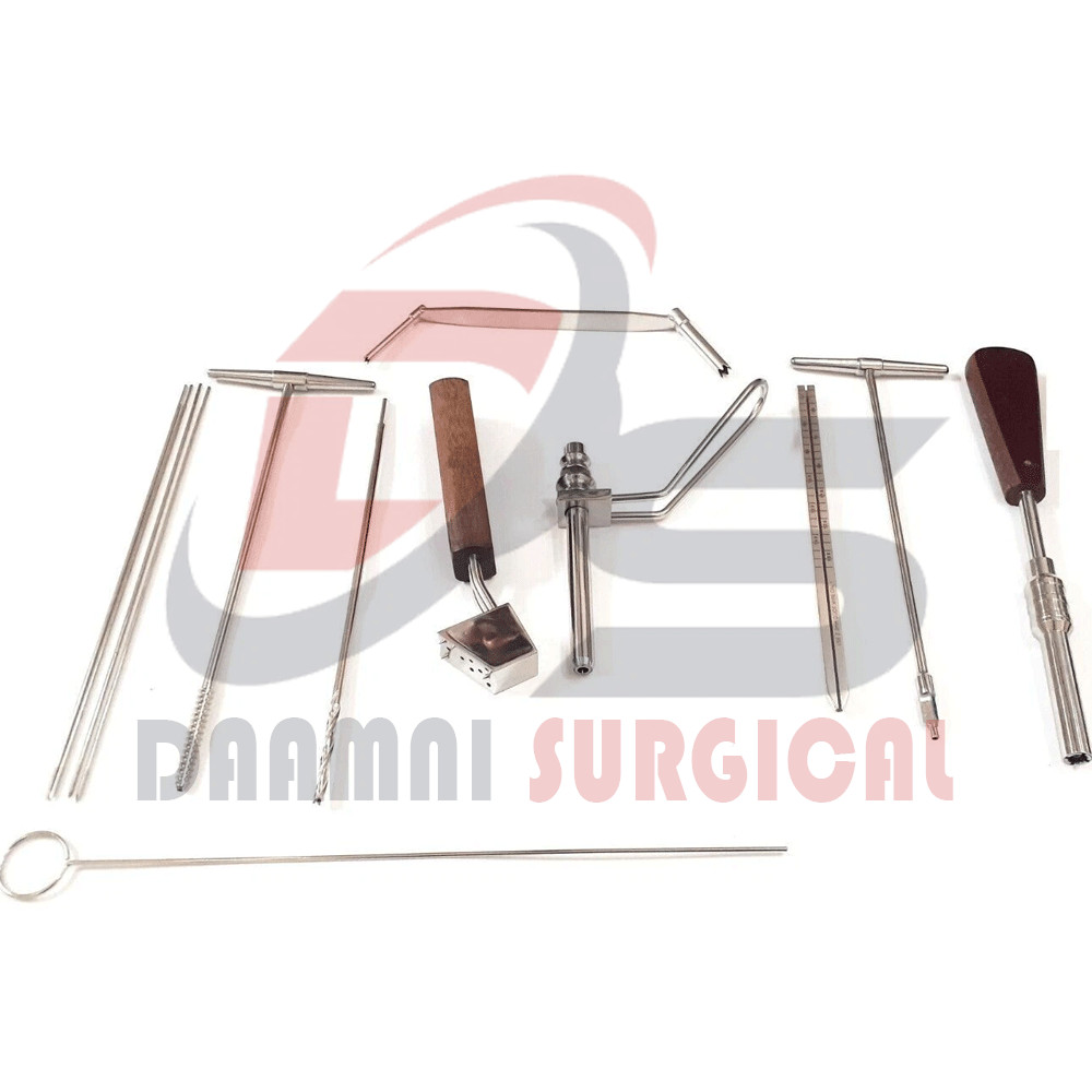 Orthopedic 6.5mm Cannulated Screw Instrument Set Of 10