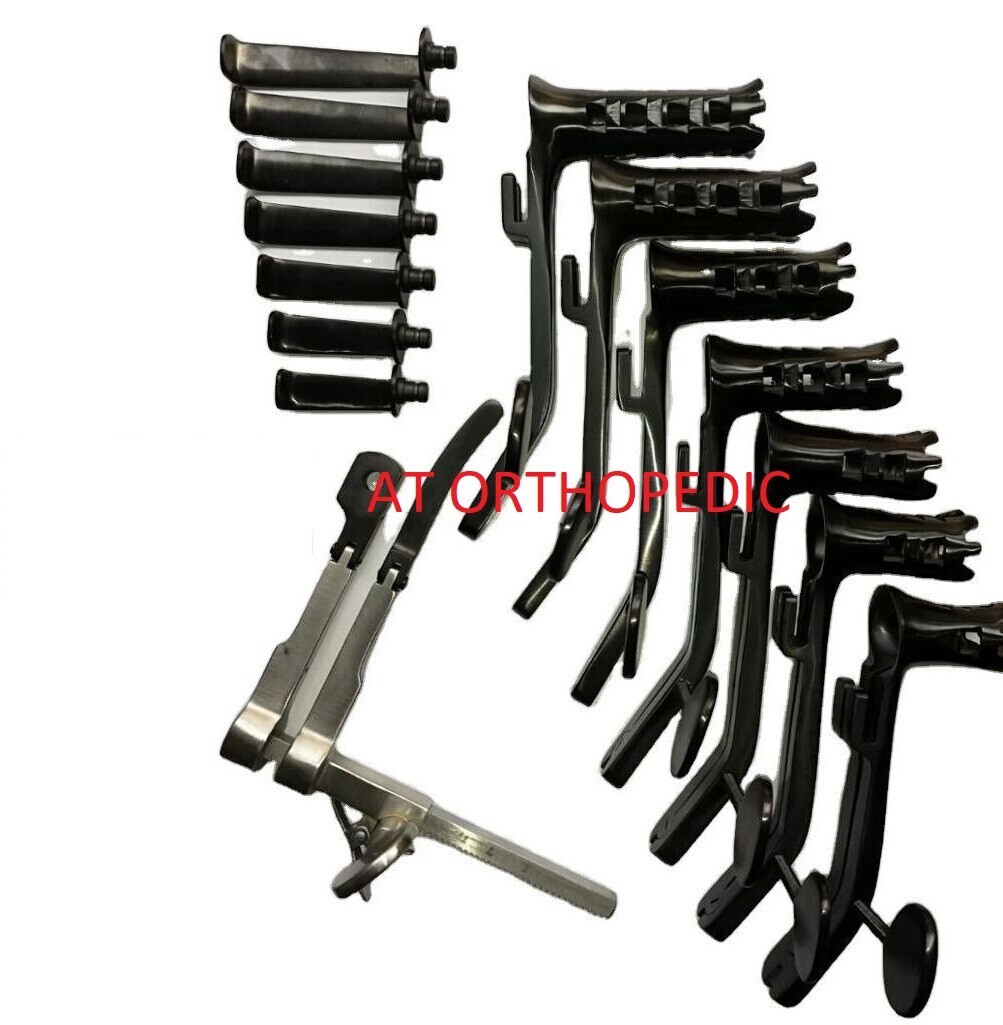 Caspar Lumbar Retractor Set Micro Discectomy Spinal Surgical Instruments German