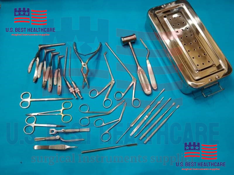 Septoplasty Surgery Instrument Set 23 Pcs ENT Surgical Instruments CE