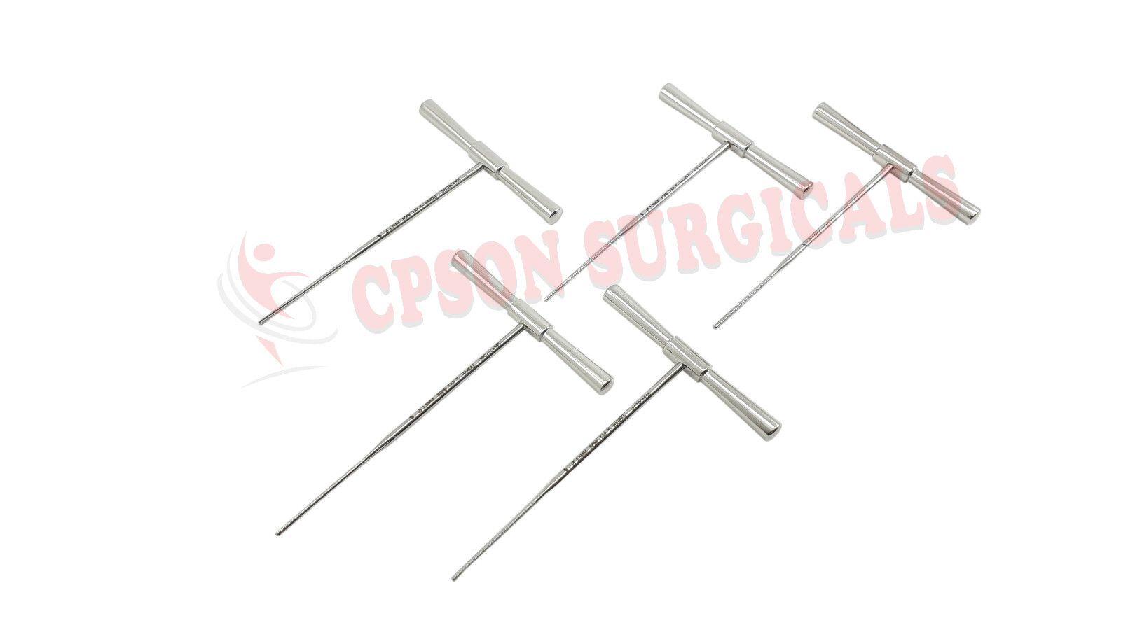 Orthopedic T Handle Bone Tap Surgical Instrument Lot of 5pcs