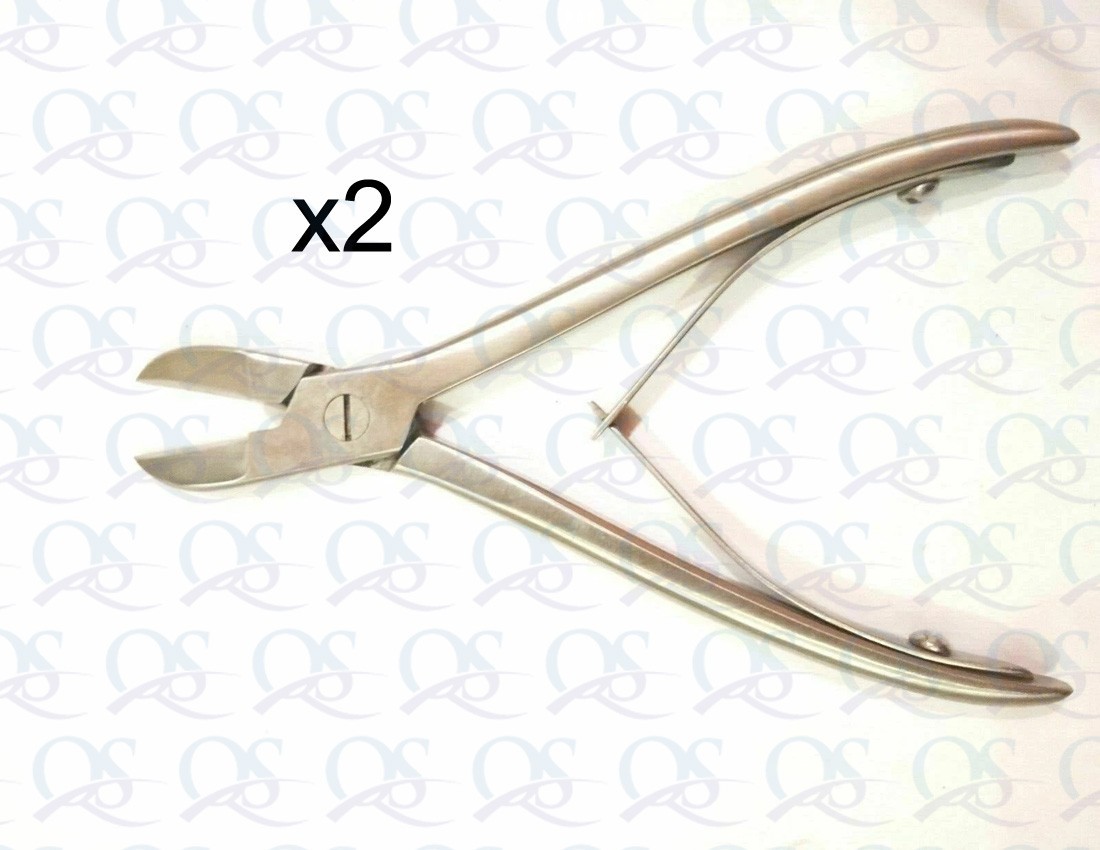 2Pcs Orthopedic Liston bone cutter 7″ inch Premimun grade Stainless steel