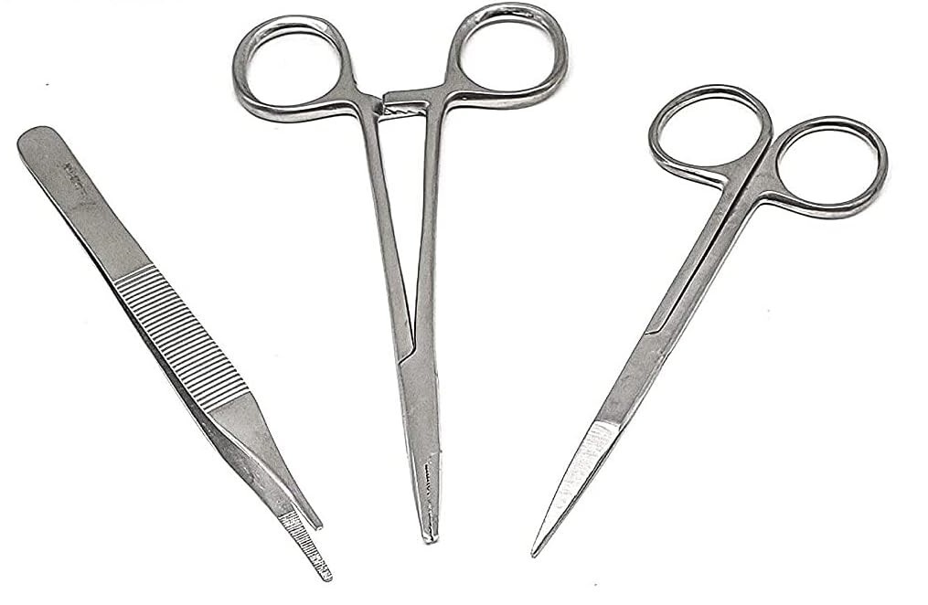 Classic Suture Removal 3 piece Kit Surgical Instruments