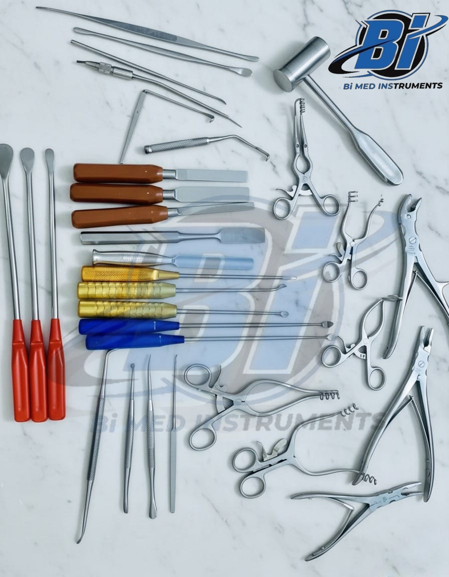 Laminectomy Spine Orthopedic Instruments Set Of 33 Pcs Best Quailty
