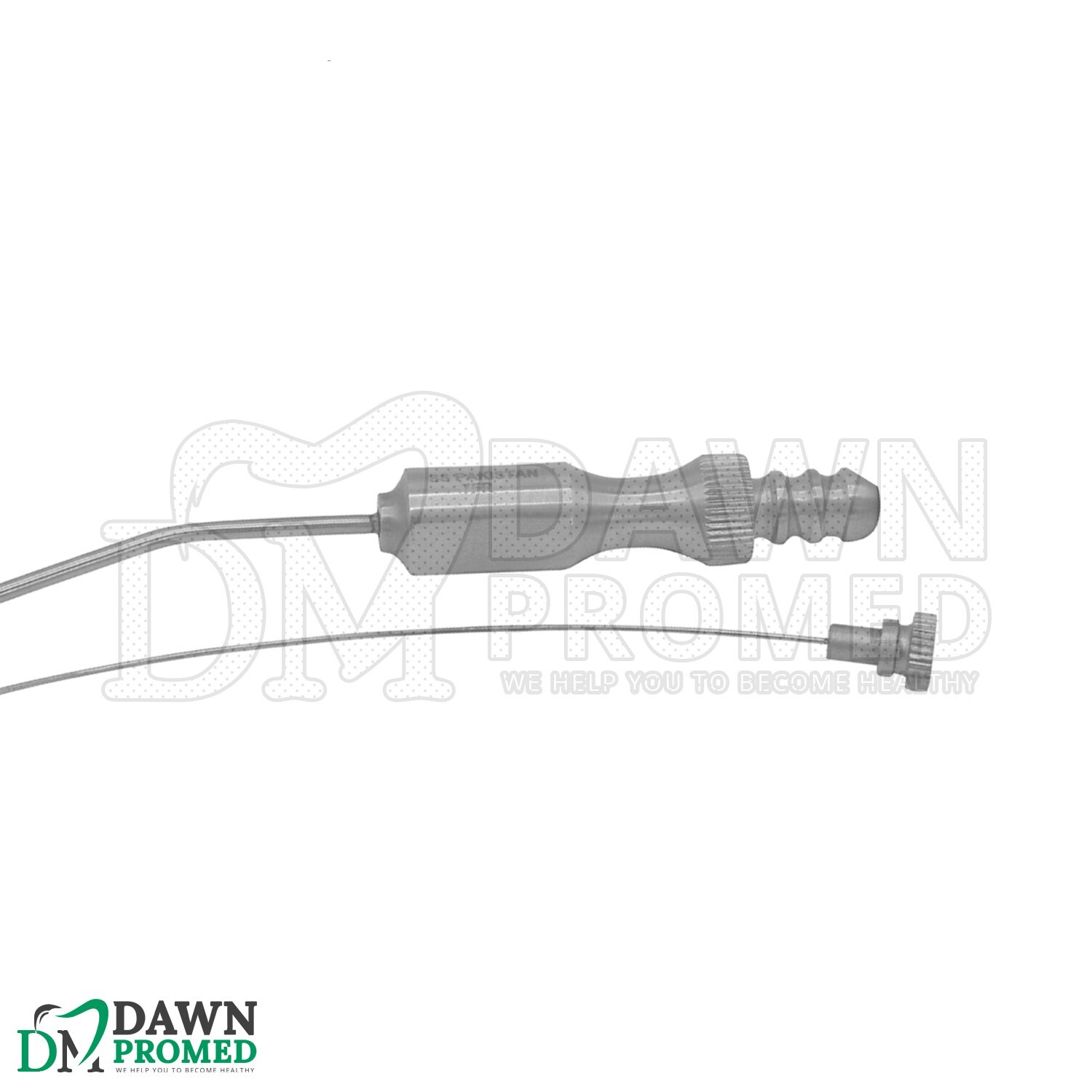 Frazier Aspirator Suction Tube No.10 Dental ENT Diagnostic Surgical Inst German