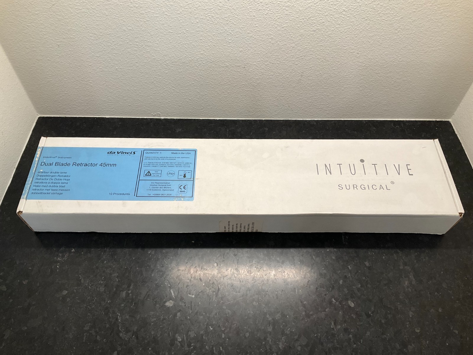 NEW SEALED Intuitive Surgical 420249 Da Vinci Dual Blade Retractor