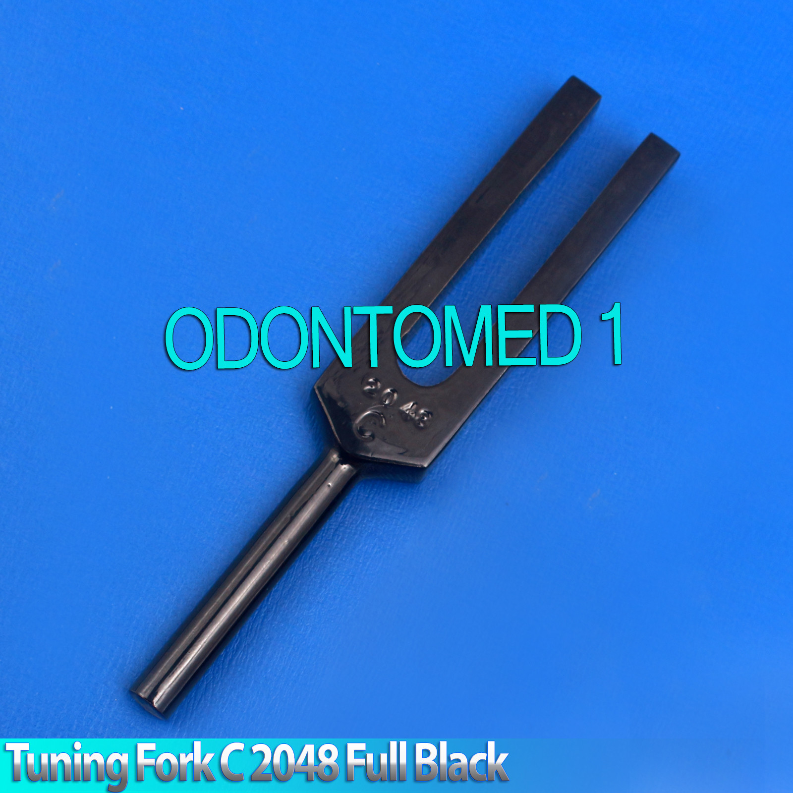 New Full Black Tuning Fork C 2048 ENT Surgical Medical Diagnostic Instruments