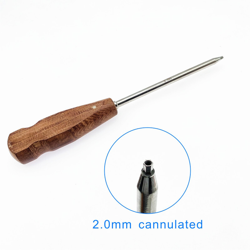 1pcs Bone Cannulated Screw Driver Hex Screwdriver Orthopedic Surgical Instrument