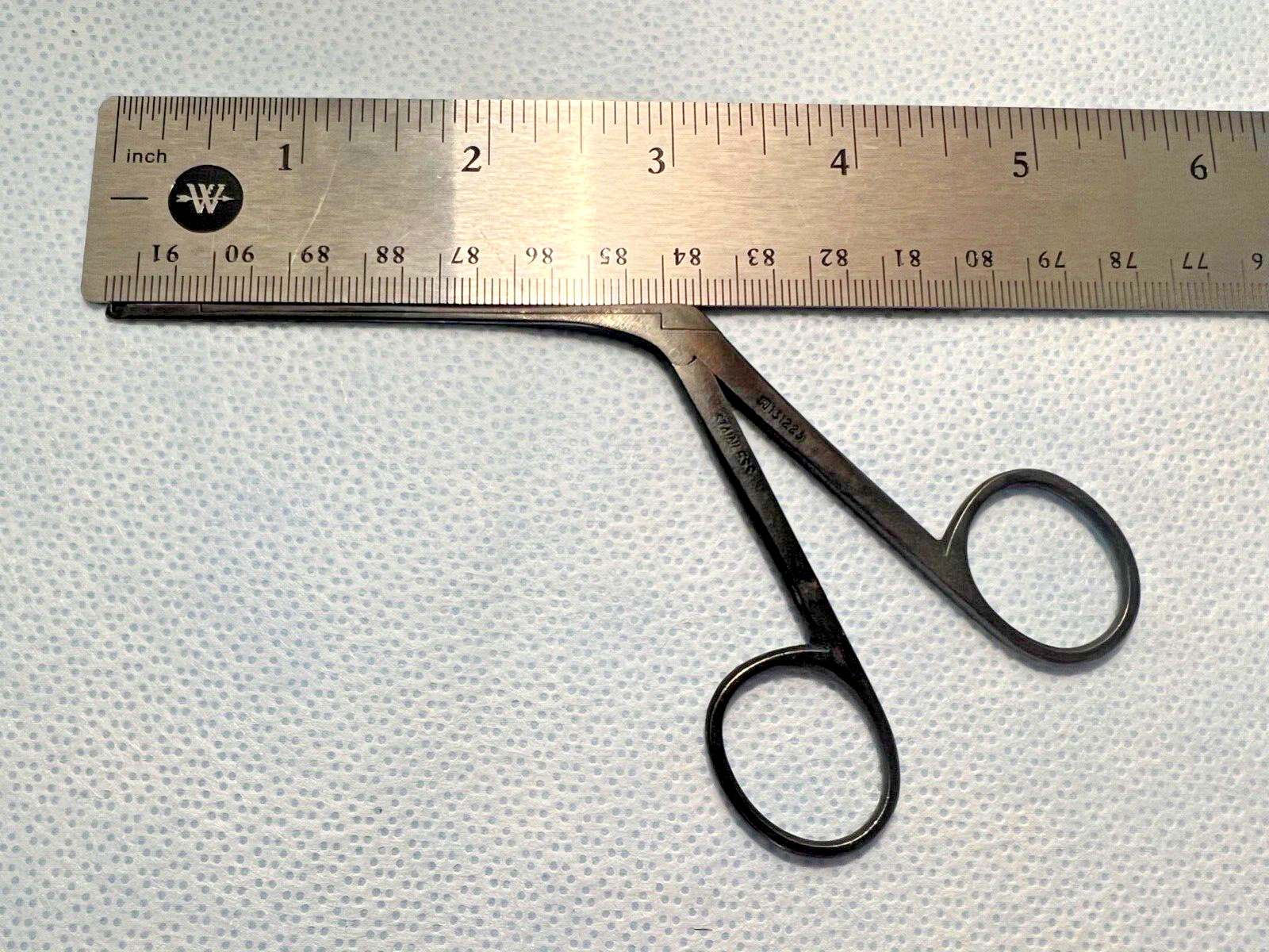 Richards 13-1223 Straight Ebony Malleus Nippers 2.5mm ENT