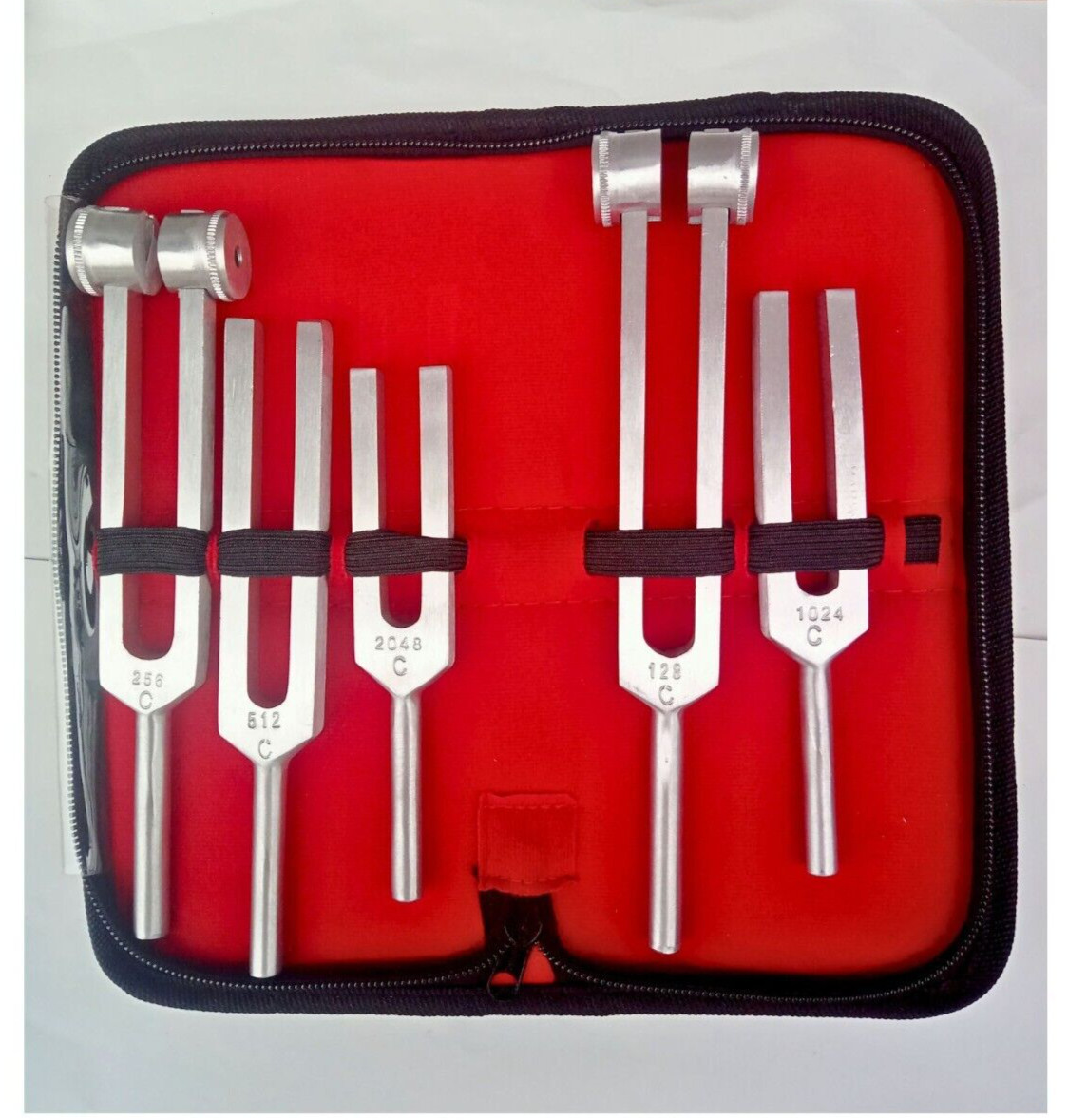 German 5 Tuning Fork Set Medical Surgical Chiropractic Physical Diagnostic set