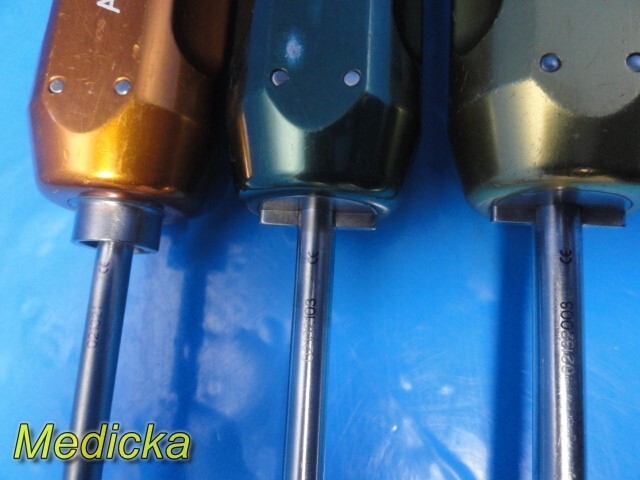 Arthrex Reusable Obturator Set (AR-6563 Copper;AR-6531 Gold;AR-6536 Green)~36067