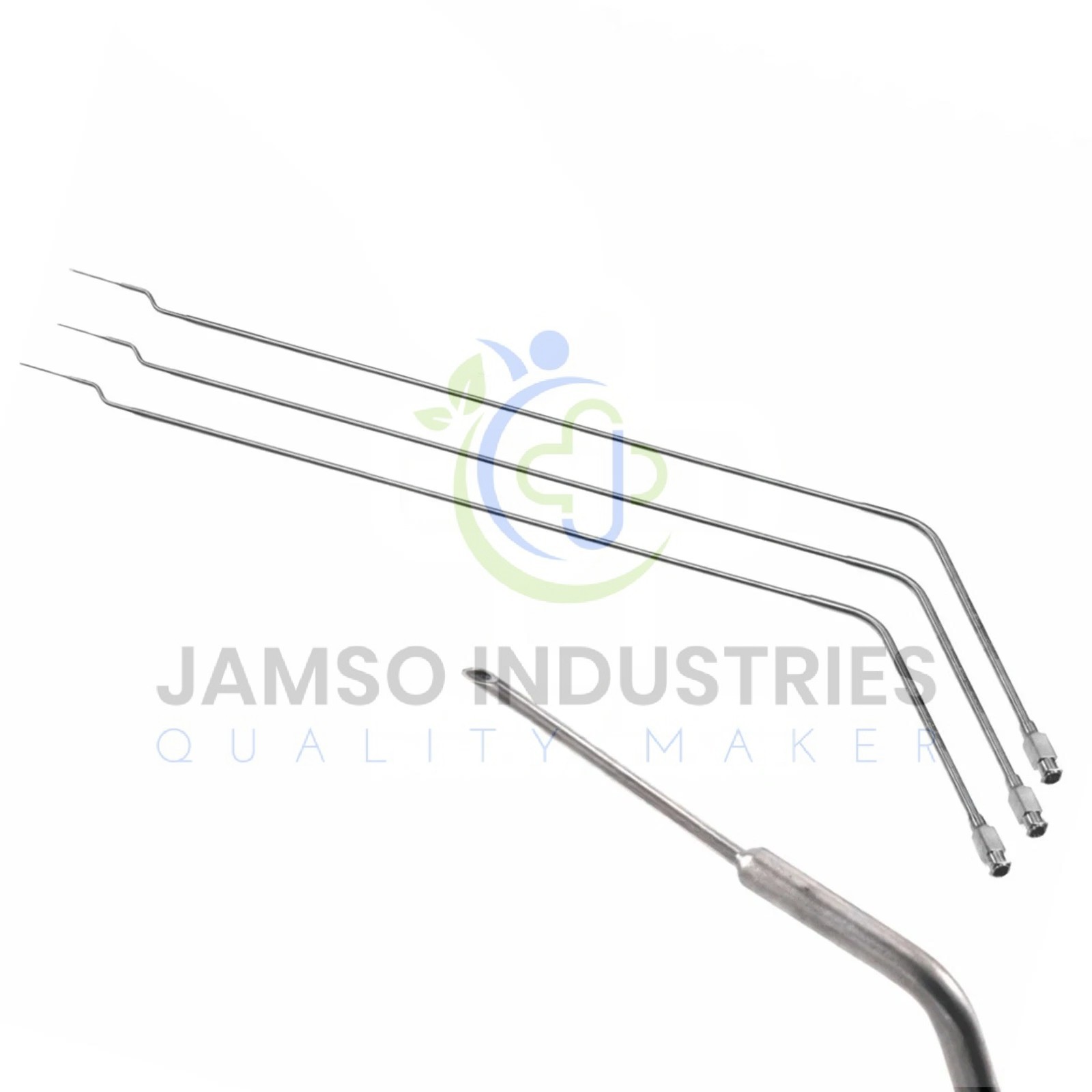 LARYNGEAL INJECTION NEEDLE SET – 3 PIECES BAYONET STYLE ENT SURGICAL INSTRUMENTS