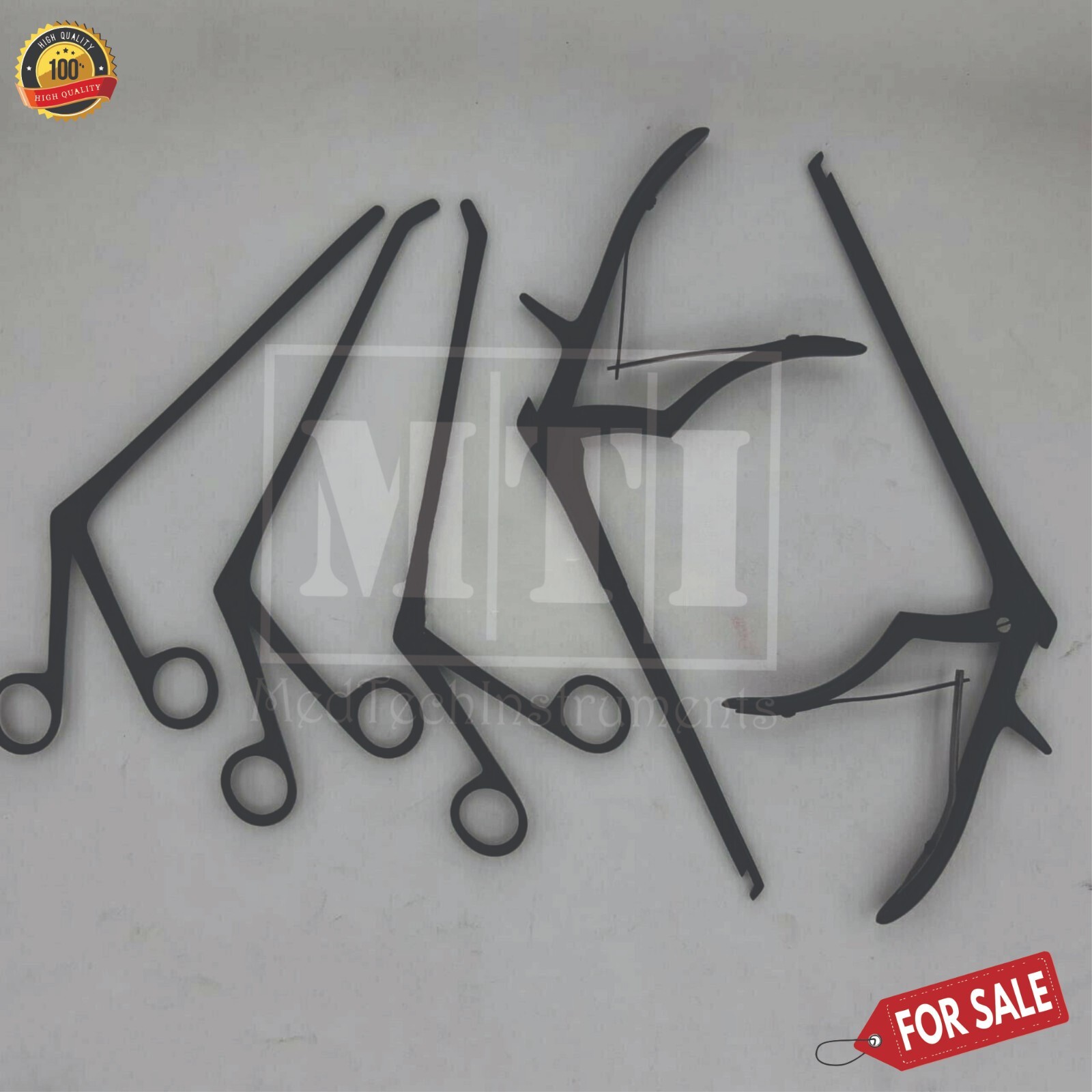 Kerrison Rongeur & Spine Cushing Pituitary Rongeur Surgical Orthopedic Set 5 PCS