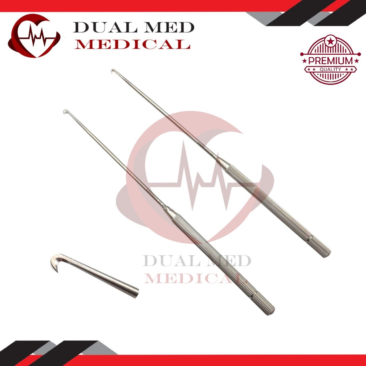 3mm New 2 Pcs Arthroscopy Hook Knife Arthroscopic instruments