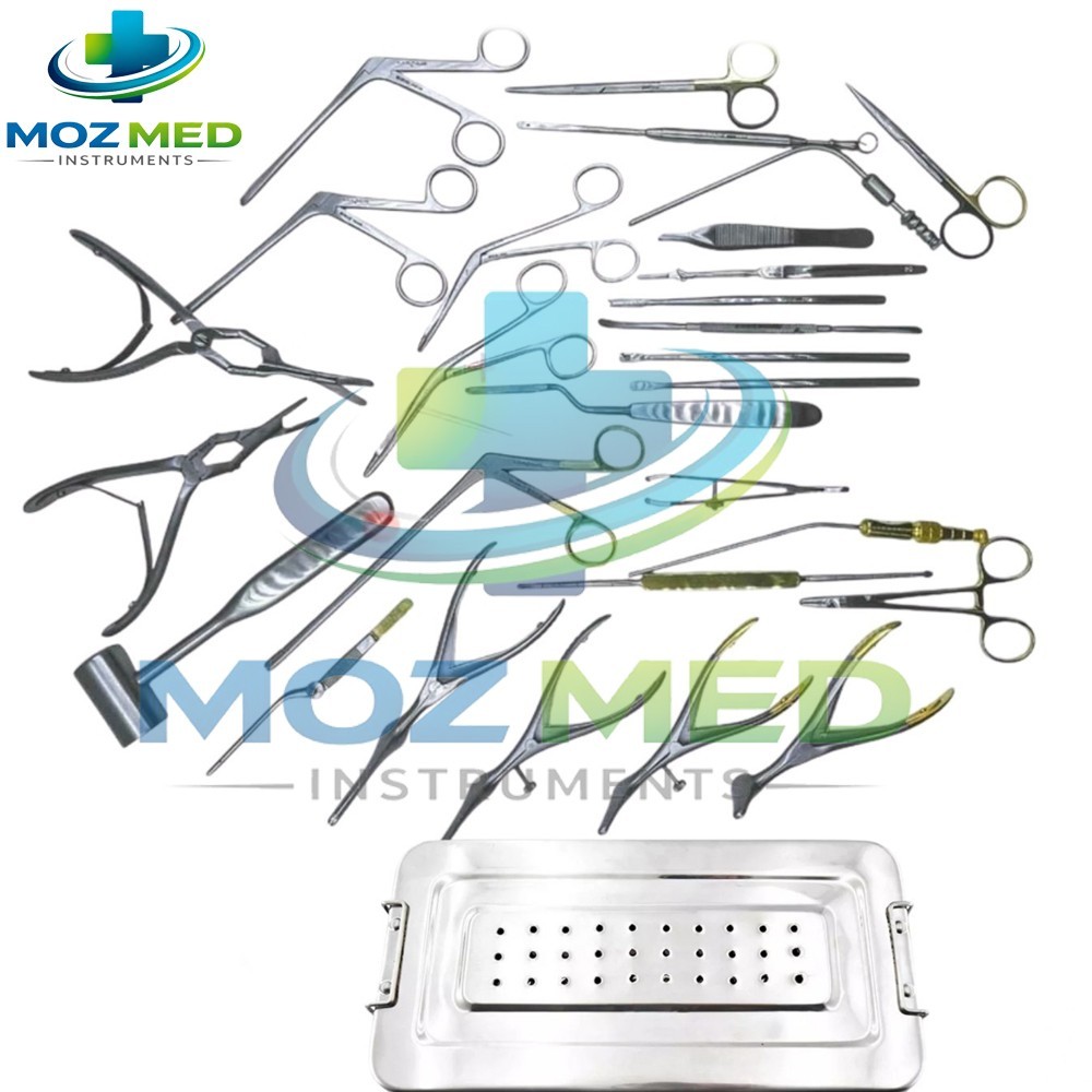 ENT Septoplasty Instrument Set 28 Pcs Nasal Surgery Instruments