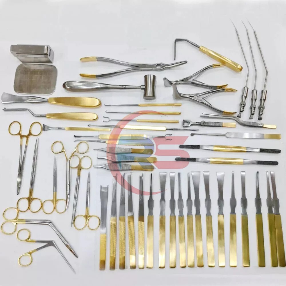 Rhinoplasty instruments German Nose & Plastic Surgery instruments Set of 50 PCS