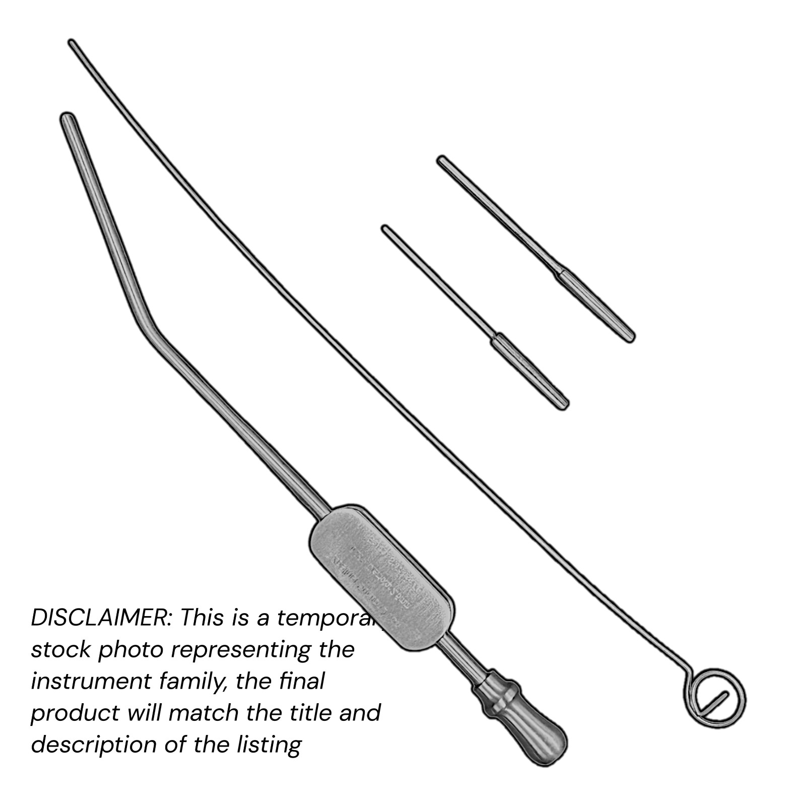 Zoellner Ear Suction Tube 6.25″ with 2 Tips 20/22 Gauge 2.5mm Stainless XPRS