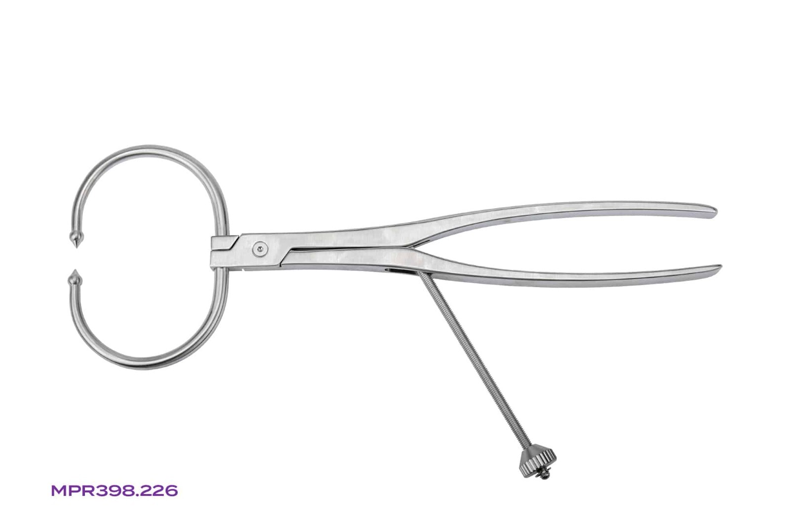 Pelvic Periarticular Bone Clamp 12inch Reduction Forceps Ball Tip Orthopedic
