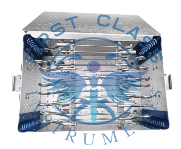 Arthroscopy Forceps Set knee surgery set 15 pcs with blue sterilization Box