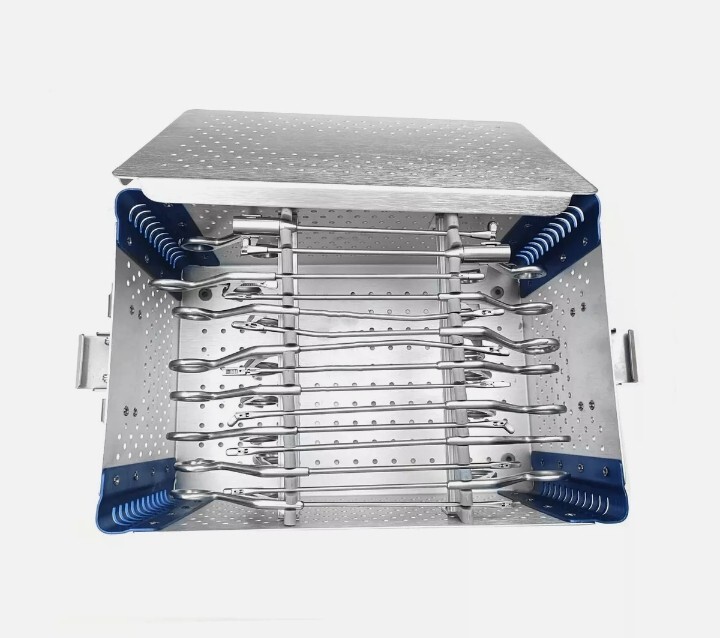 Arthroscopy Forceps Set knee surgery set 15 pcs with blue sterilization Box