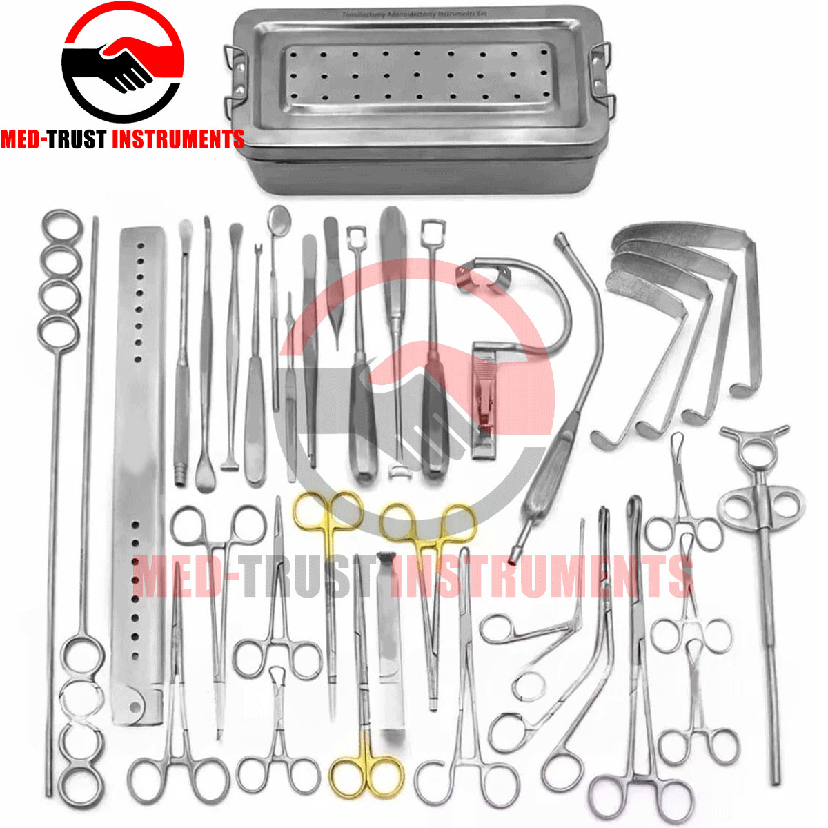 Tonsillectomy & Adenoidectomy 30 Pcs Set Surgical Instruments best Quality