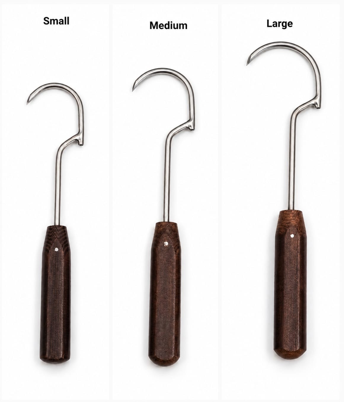 Orthopedic Wire passer Set 3 Pcs Small Medium Large Stainless Steel Fiber handle