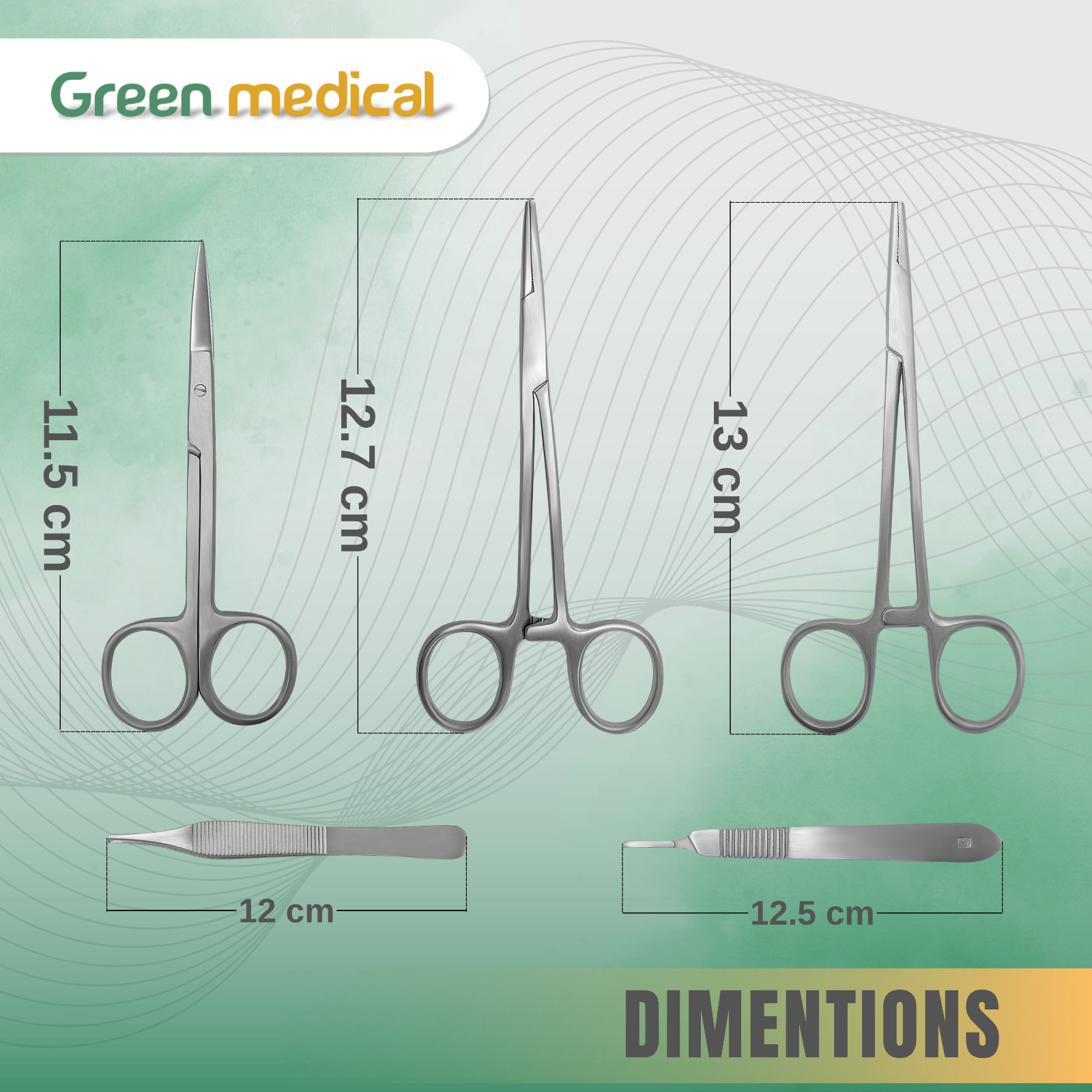 Premium Suture Practice Kit with Silicon pad for Medical Students Training