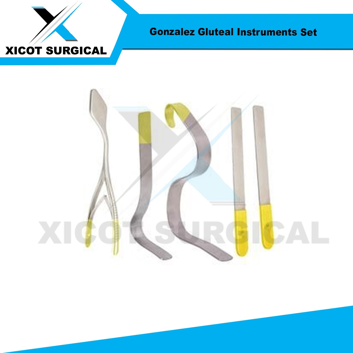 Gonzalez Gluteal Instruments Set