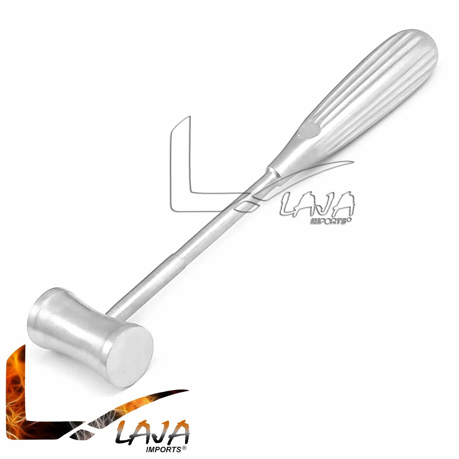 Bone Mallet Round Cut Handle Stainless Steel Orthopedic Surgical Instruments