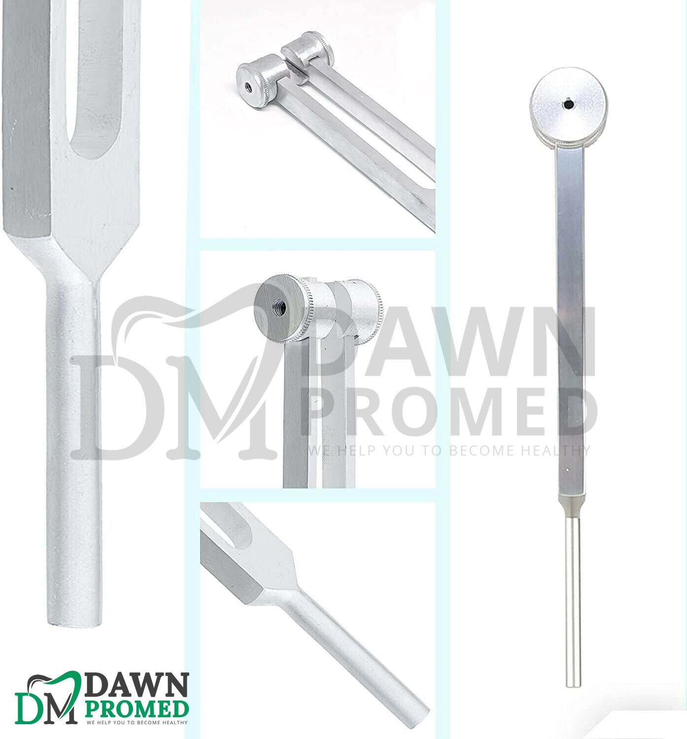 Tuning Fork Set of 3 Healing Therapy Medical Surgical Diagnostic Instruments