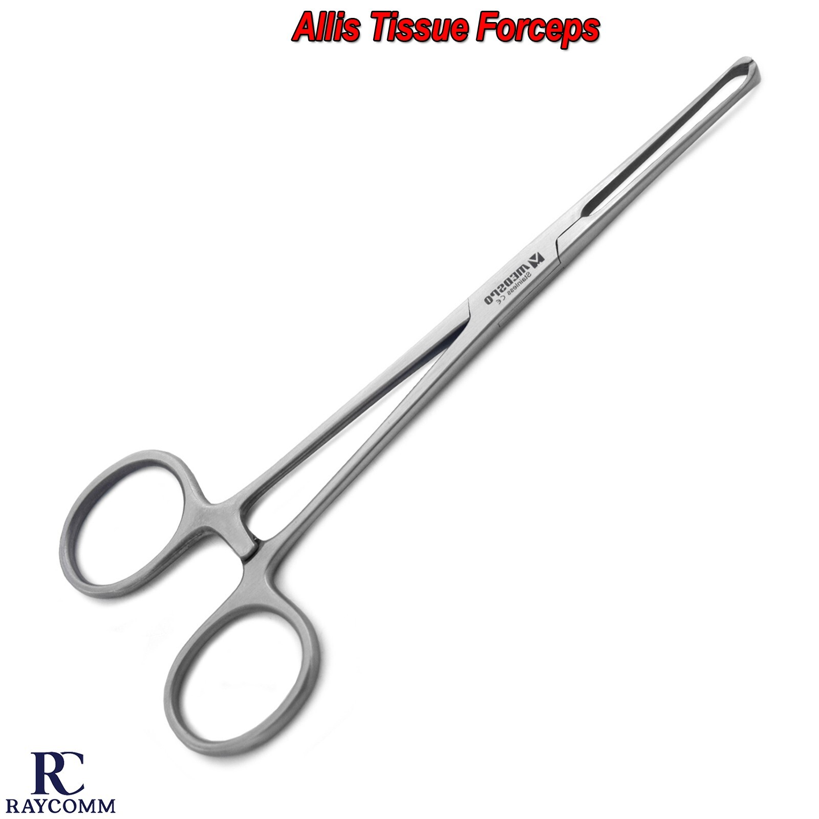 Surgical Veterinary Piercing Allis Tissue Forceps Dental Medical Instruments CE