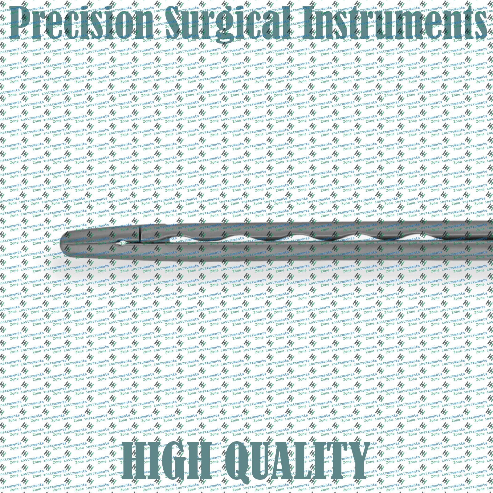 CleanWave Rongeur Straight 2mm x 10mm Jaw 25cm Thoracoscopic Surgical Instrument