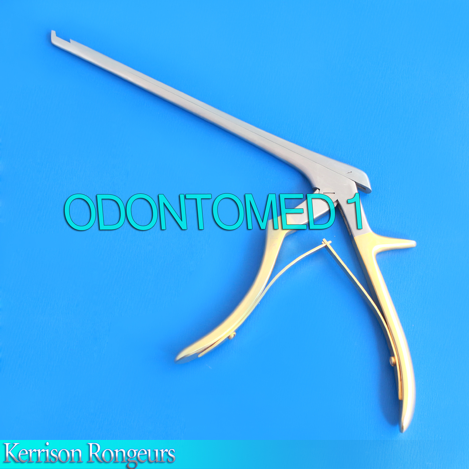 KERRISON Rongeurs Silver & Gold (4mm) Cervical Orthopedic Surgical Instruments