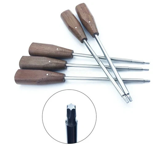 Bone Screwdriver Stainless Steel Star Bone Screw Driver Orthopedics Set 5-Pcs