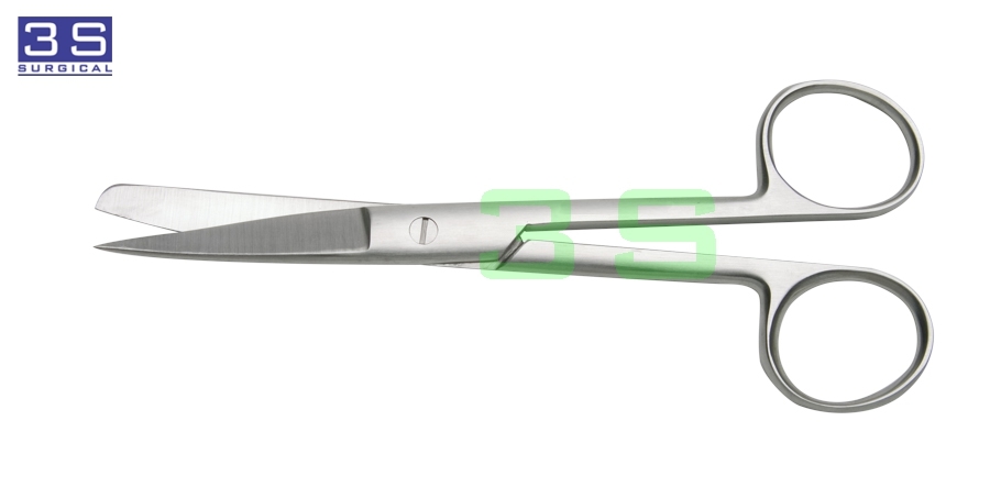 Operating Dissecting Scissor 4.5″ Sharp Blunt Straight Surgical Instruments 3pcs