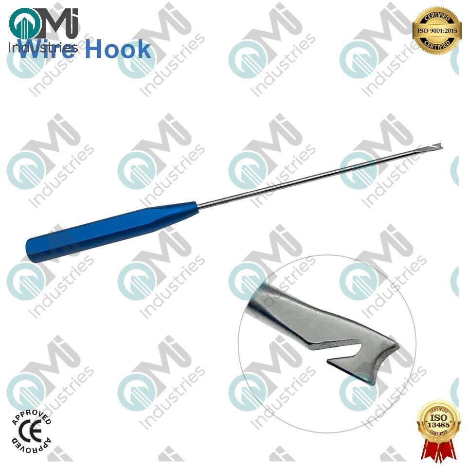 Wire Hook Threading Device Suture Hook Reconstruction Arthoscopy Instruments Set