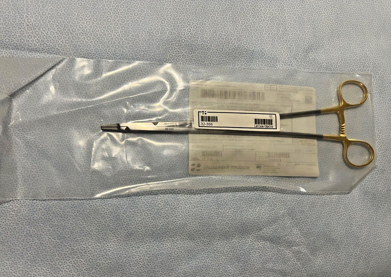 Symmetry 32-366 Intracardiac Ryder Needle Holder Tungsten Carbide 10-1/4″