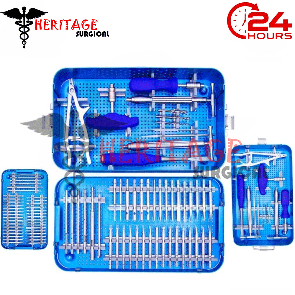 Broken Screw Removal Set Screw Extraction Surgical Instruments Orthopedic