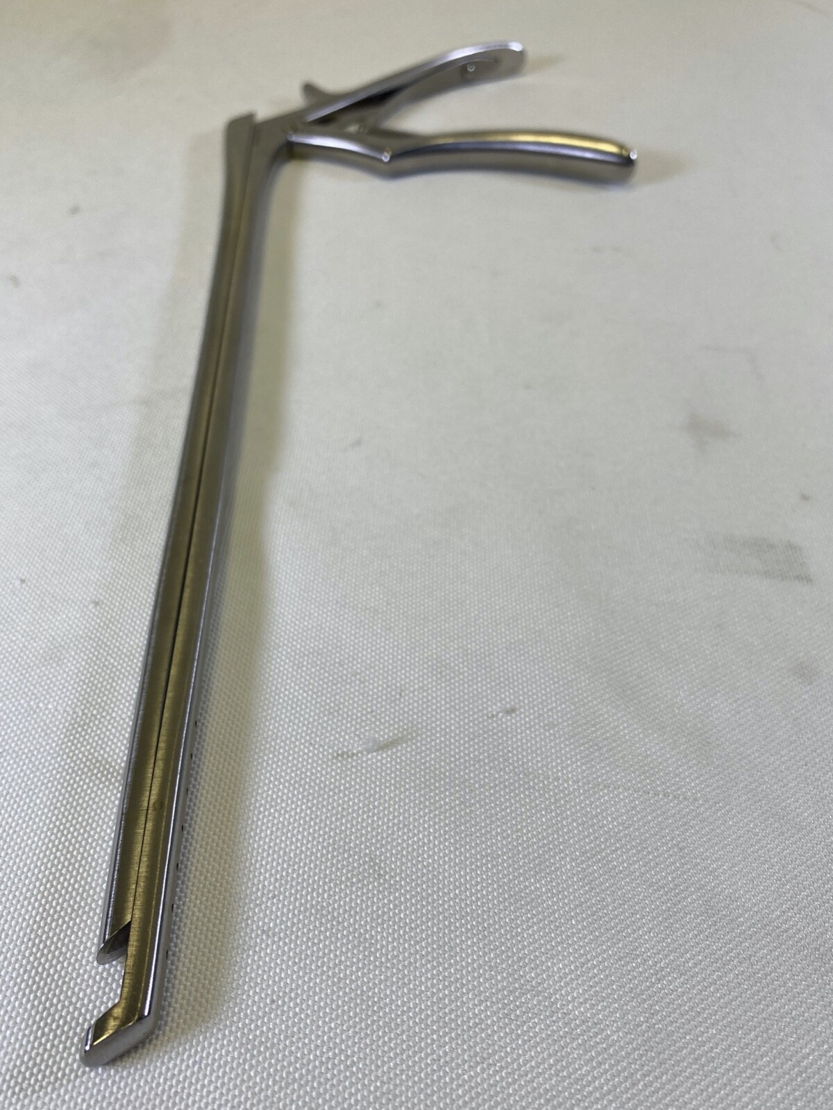 Codman 53-1429 6mm x 40° x 11″ Lumbar Kerrison Rongeur Hardy Handle Neuro Spine