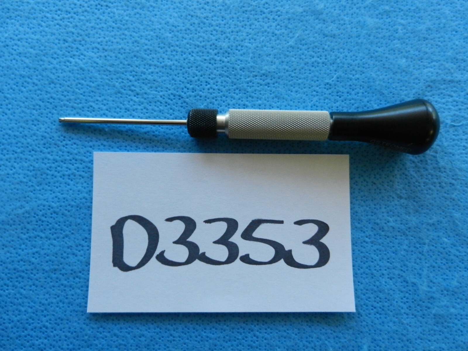 D3353 Osteomed Surgical QC Handle 220-0020 W/ Driver