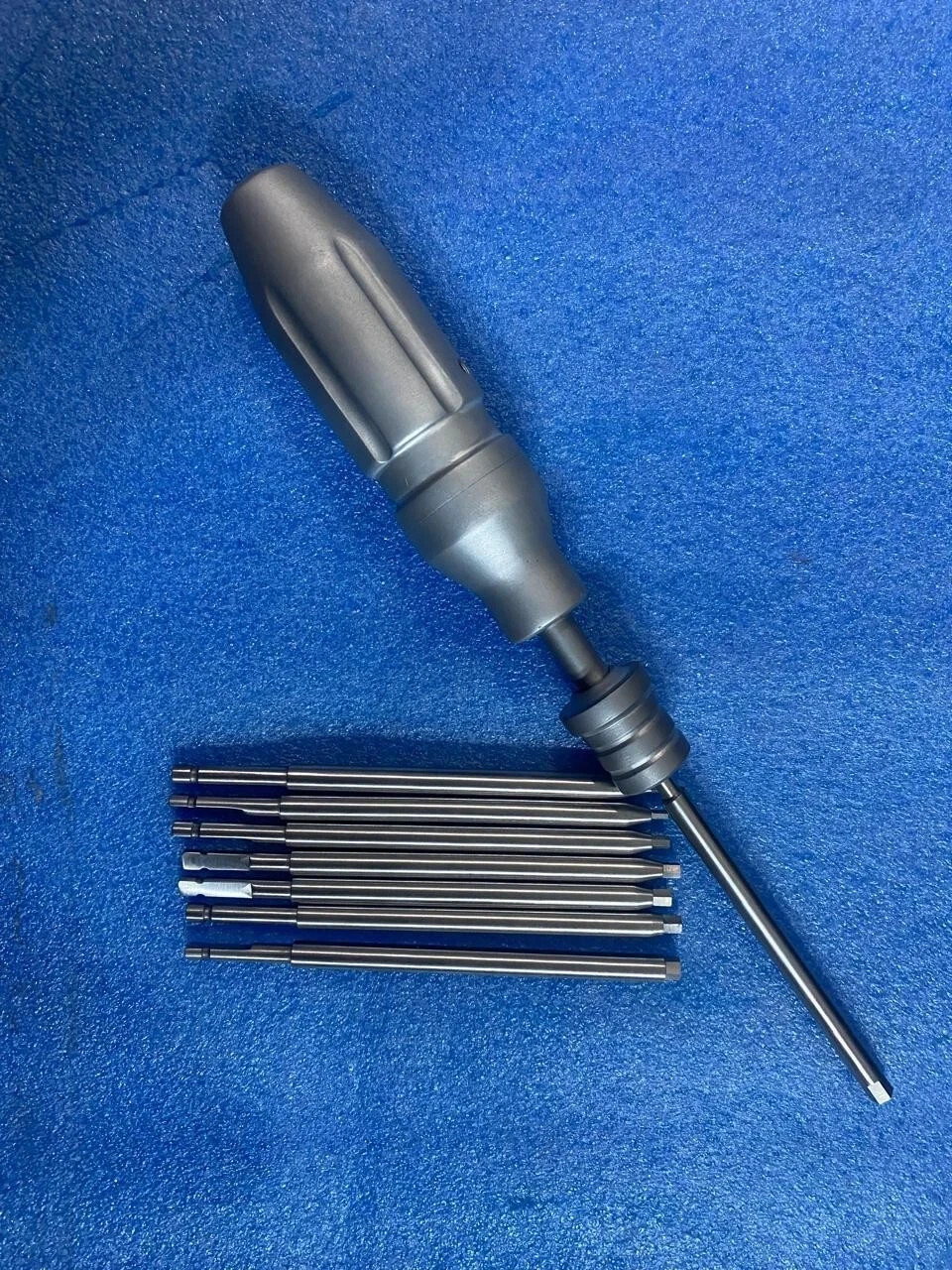 9 PC Bone Screwdriver Set With Quick Coupling Handle Orthopedic Surgical Instru