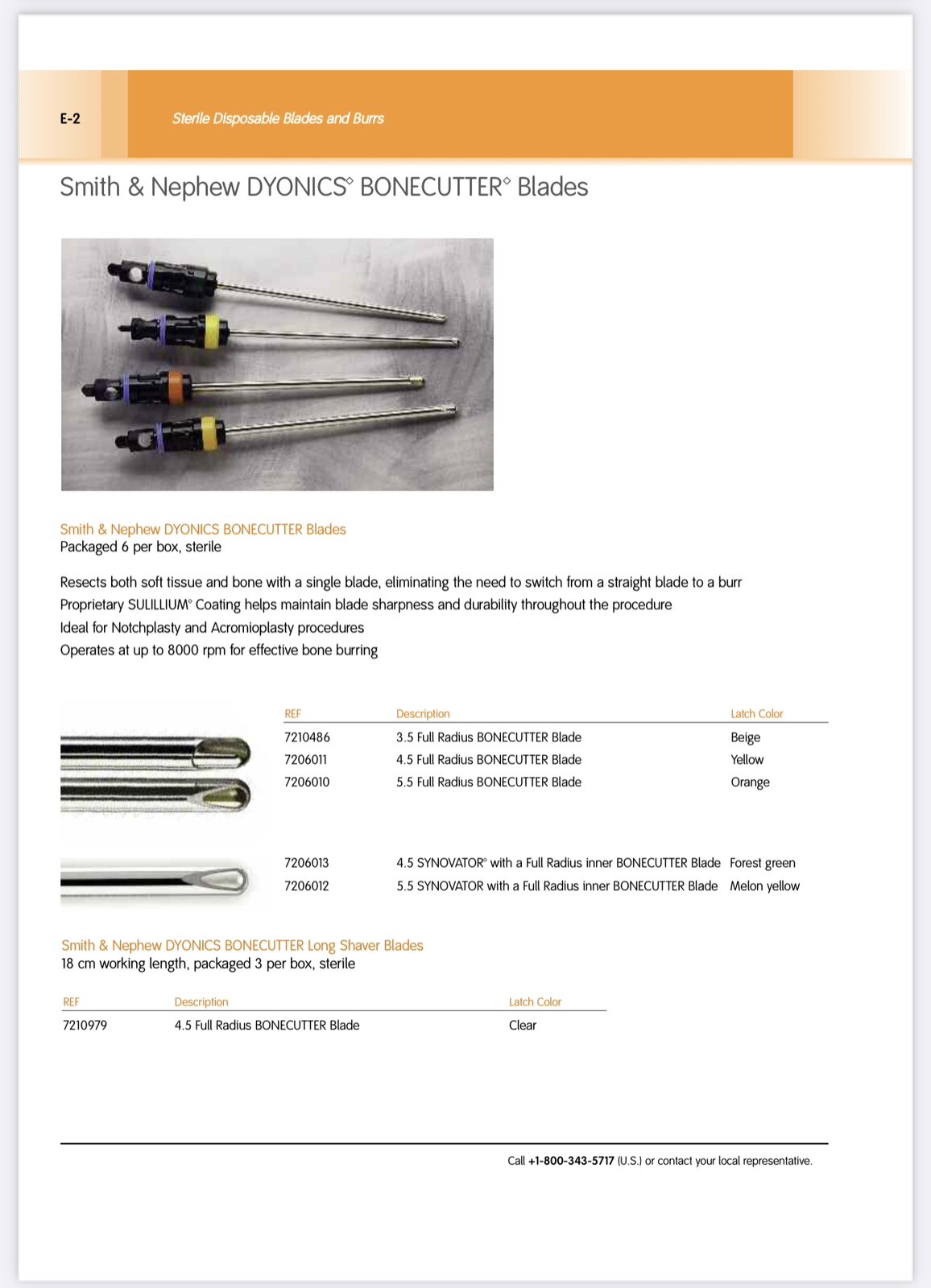 Smith & Nephew Shaver Blades. Any Kind Price for 1BX/6. Shaver System Available